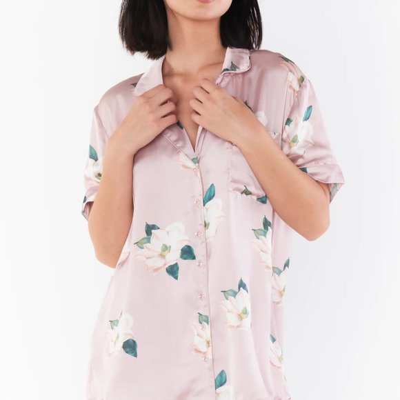 NWT Show Me Your Mumu Slumber PJ Pajama Floral Set Southern Magnolia XL - Picture 3 of 3